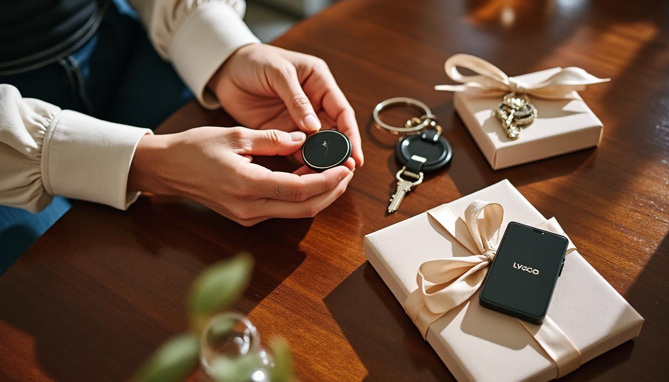 découvrez notre sélection de trackers d’objets élégants pour offrir un cadeau pratique et stylé. trouvez le modèle parfait qui allie design et fonctionnalité.