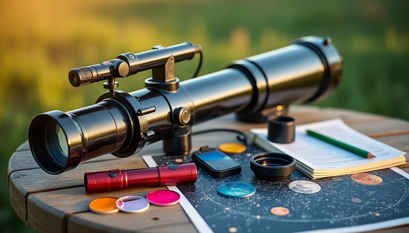 découvrez quels accessoires ajouter à un télescope dans nos kits d’astronomie pour enfant pour enrichir leur expérience d’observation du ciel.