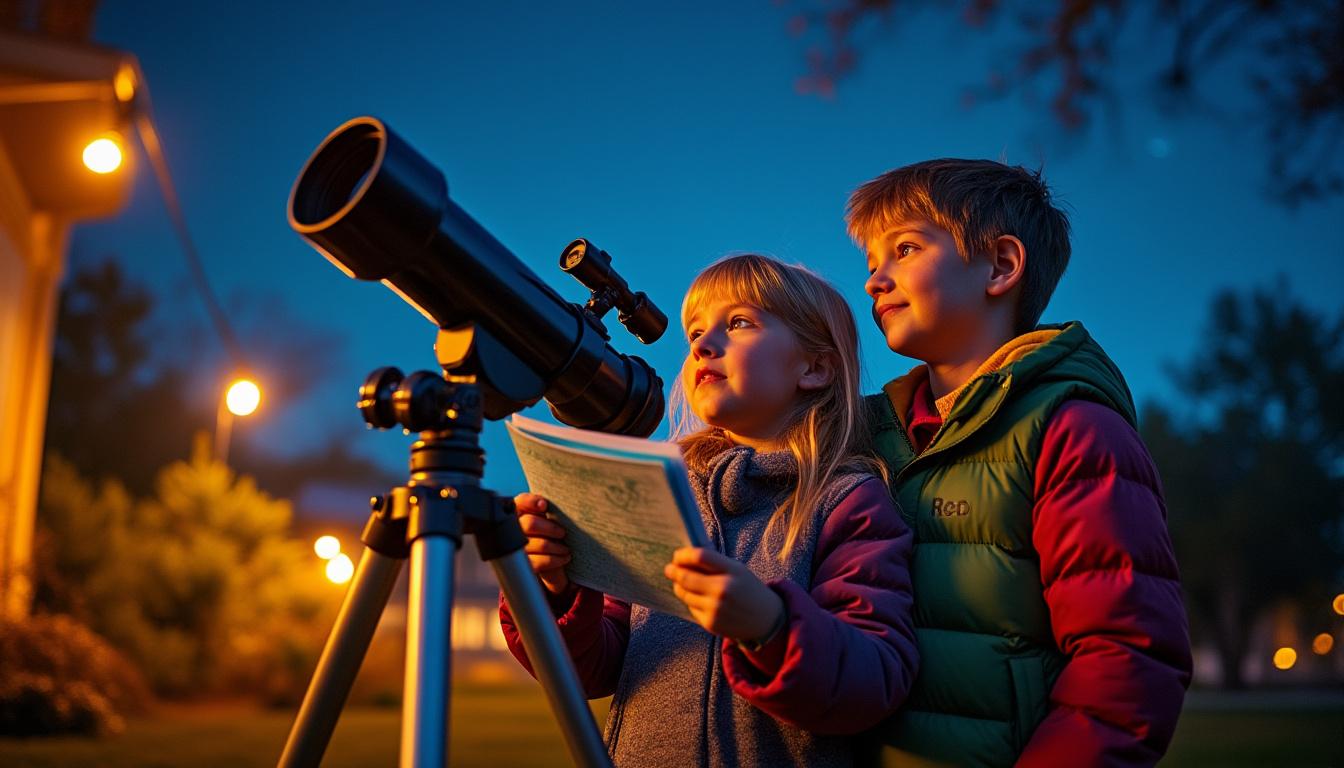 découvrez quels accessoires ajouter au télescope dans nos kits d’astronomie pour enfants afin de rendre l’observation des étoiles encore plus passionnante et éducative.