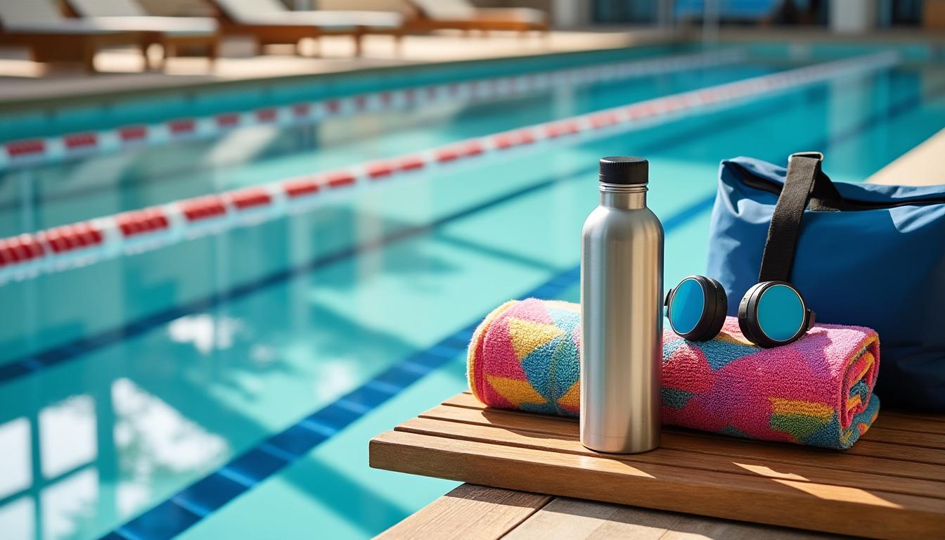 découvrez une sélection d'accessoires premium indispensables pour la natation, idéaux comme cadeaux pratiques et élégants à offrir aux amateurs de piscine.