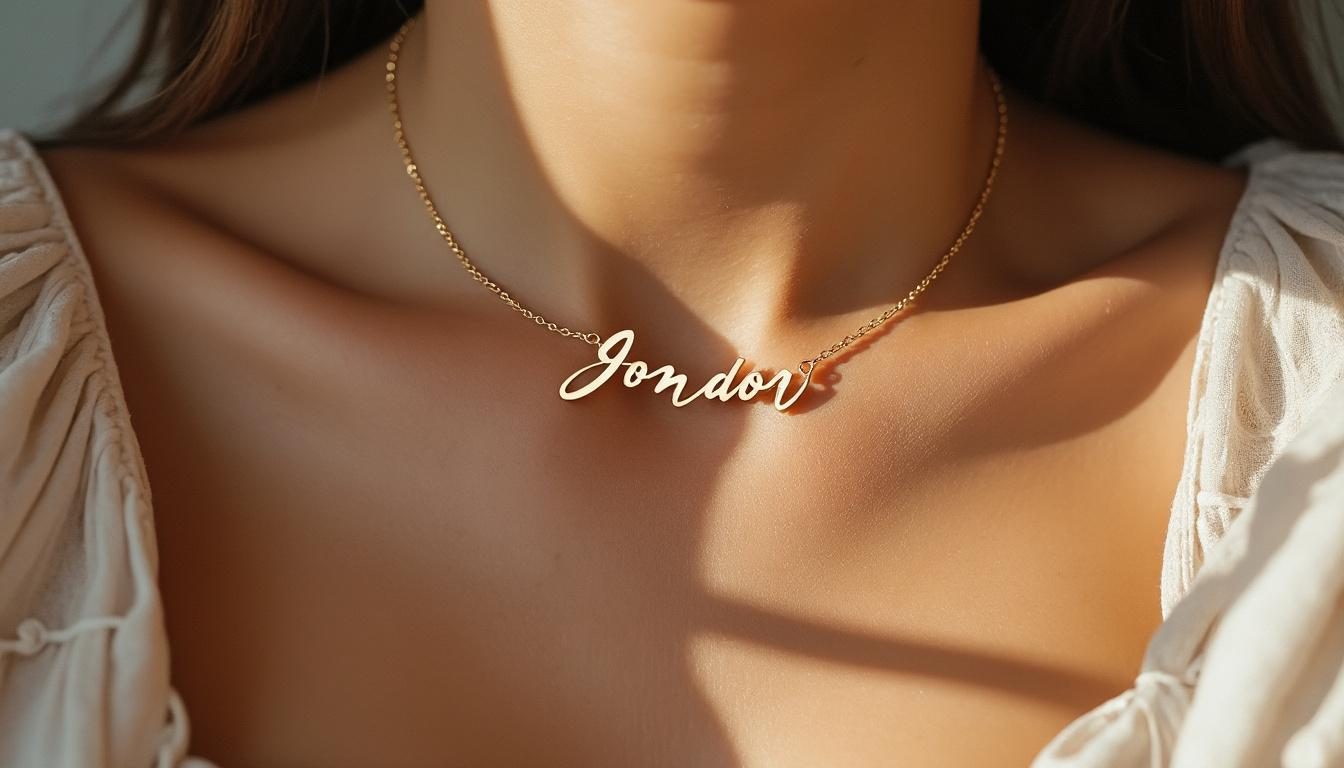découvrez nos conseils pour choisir un collier prénom discret, éviter le style kitsch et sélectionner la police parfaite pour un look élégant et personnalisé.