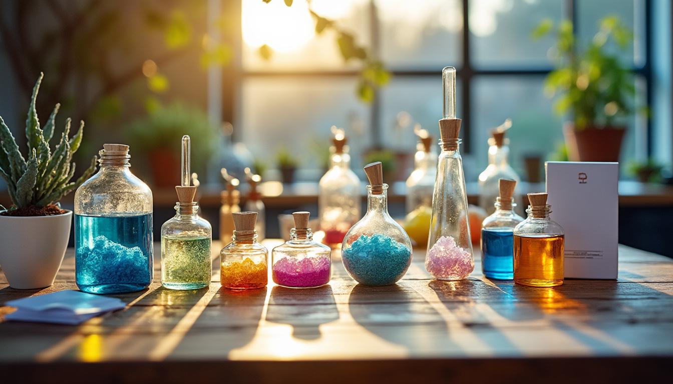 découvrez notre kit de cristallisation, un cadeau scientifique à la fois sûr et esthétique, parfait pour éveiller la curiosité et apprendre en s'amusant.