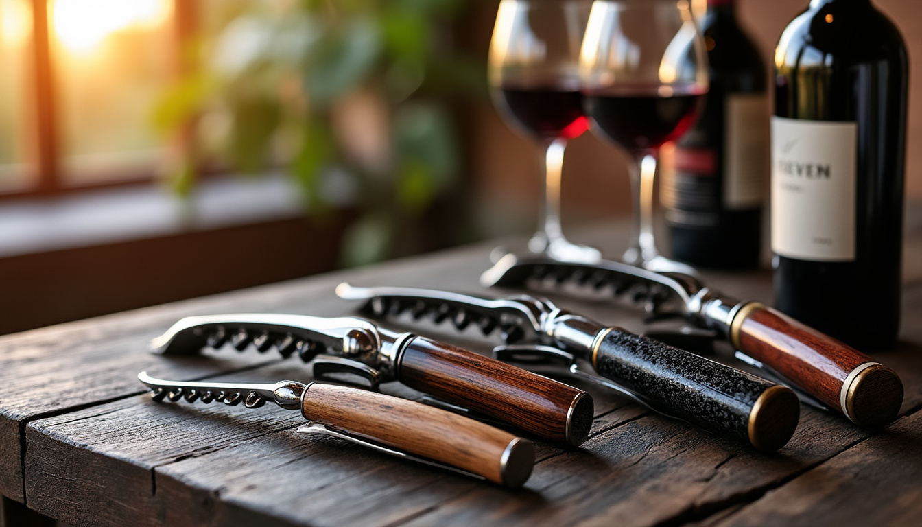 découvrez les meilleurs tire-bouchons sommelier premium à offrir en 2025, alliant design, qualité et praticité pour les amateurs de vin exigeants.
