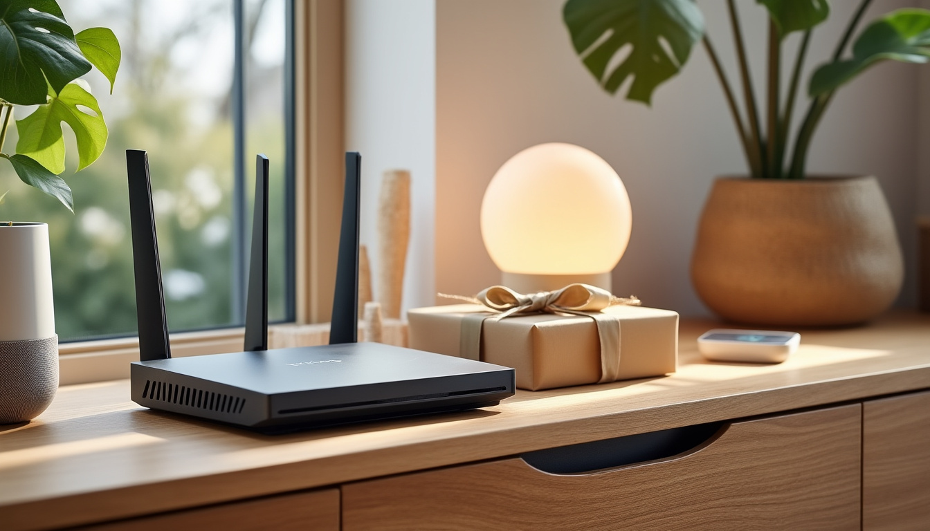 découvrez pourquoi un routeur wi‑fi design peut être un cadeau idéal pour une maison connectée : alliez style, couverture réseau et confort au quotidien.